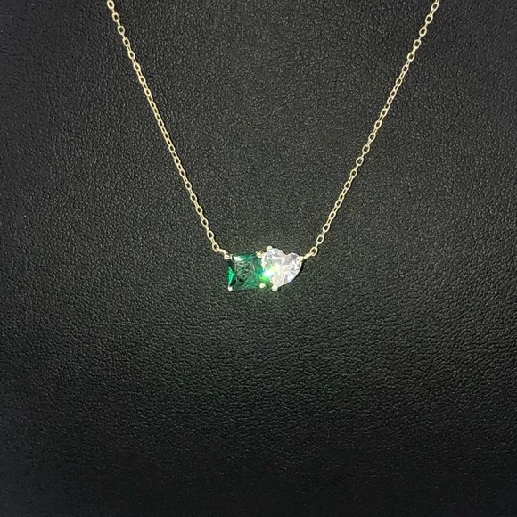 2 Stone Duo Necklace - Picture 6 of 10